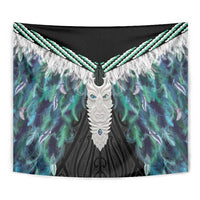 Aotearoa Korowai Motif Tapestry Maori Tane Poutama