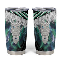 Aotearoa Korowai Motif Tumbler Cup Maori Tane Poutama