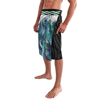 Aotearoa Korowai Motif Lavalava Maori Koru Poutama