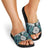 Aotearoa Korowai Motif Slide Sandals Maori Koru Poutama - Polynesian Pride