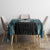 Aotearoa Korowai Motif Tablecloth Maori Koru Poutama