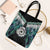 Aotearoa Korowai Motif Tote Bag Maori Koru Poutama - Polynesian Pride