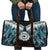Aotearoa Korowai Motif Travel Bag Maori Koru Poutama - Polynesian Pride