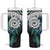 Aotearoa Korowai Motif Tumbler With Handle Maori Koru Poutama