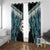 Aotearoa Korowai Motif Window Curtain Maori Koru Poutama