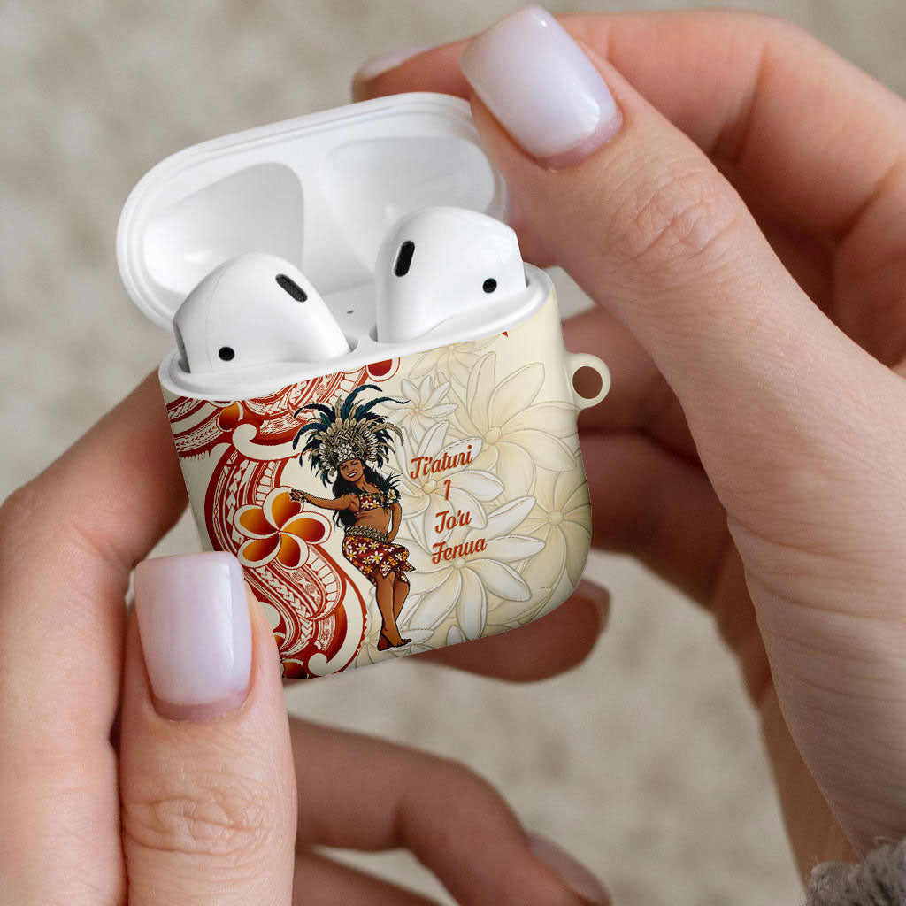 Heiva i Tahiti AirPods Case Ori Tahitian Dance Tiare Maori