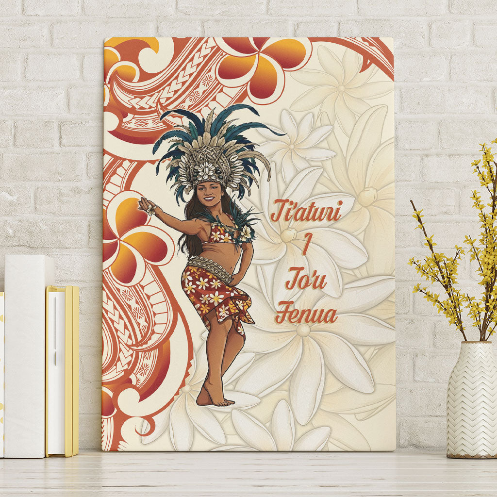 Heiva i Tahiti Canvas Wall Art Ori Tahitian Dance Tiare Maori