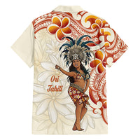 Heiva i Tahiti Family Matching Off Shoulder Short Dress and Hawaiian Shirt Ori Tahitian Dance Tiare Maori LT14 - Polynesian Pride