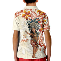 Heiva i Tahiti Kid Polo Shirt Ori Tahitian Dance Tiare Maori