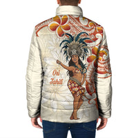 Heiva i Tahiti Padded Jacket Ori Tahitian Dance Tiare Maori