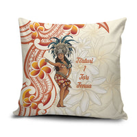 Heiva i Tahiti Pillow Cover Ori Tahitian Dance Tiare Maori