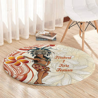 Heiva i Tahiti Round Carpet Ori Tahitian Dance Tiare Maori