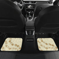 Heiva i Tahiti Car Mats Tahitian Tiare Maori Cowrie Lei Brown