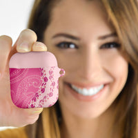 Heiva i Tahiti AirPods Case Tahitian Tiare Maori Cowrie Lei Pink