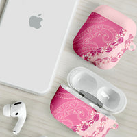 Heiva i Tahiti AirPods Case Tahitian Tiare Maori Cowrie Lei Pink