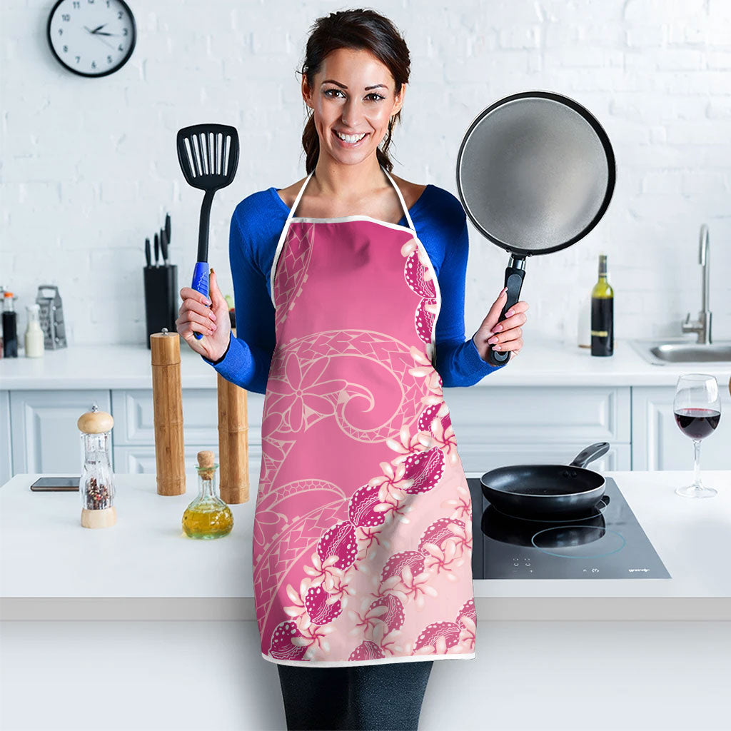 Heiva i Tahiti Apron Tahitian Tiare Maori Cowrie Lei Pink