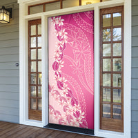 Heiva i Tahiti Door Cover Tahitian Tiare Maori Cowrie Lei Pink