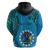 Custom 13 March Penrhyn Island Gospel Day Hoodie Cook Islands Tribal Pattern LT14 - Polynesian Pride