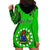 Personalised 21 July Mitiaro Island Gospel Day Hoodie Dress Cook Islands Tribal Pattern LT14 - Polynesian Pride