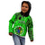 Personalised 21 July Mitiaro Island Gospel Day Kid Hoodie Cook Islands Tribal Pattern LT14 - Polynesian Pride