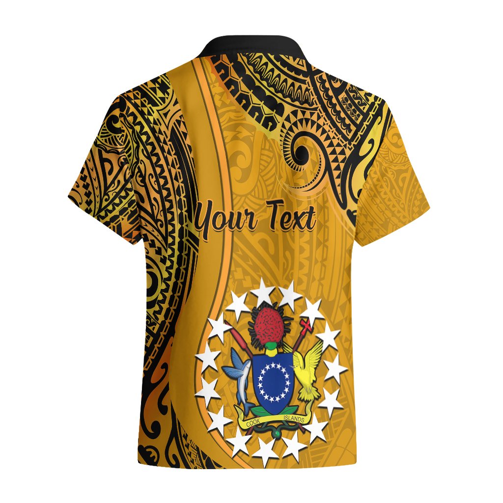 Personalised 8 August Manihiki Island Gospel Day Hawaiian Shirt Cook Islands Tribal Pattern LT14 - Polynesian Pride