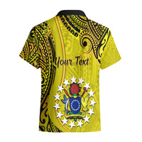 Personalised 27 October Aitutaki Island Gospel Day Hawaiian Shirt Cook Islands Tribal Pattern LT14 - Polynesian Pride
