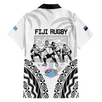 New Zealand And Fiji Tapa Rugby Hawaiian Shirt Haka Dance Mix Cibi Dance Together LT14 - Polynesian Pride