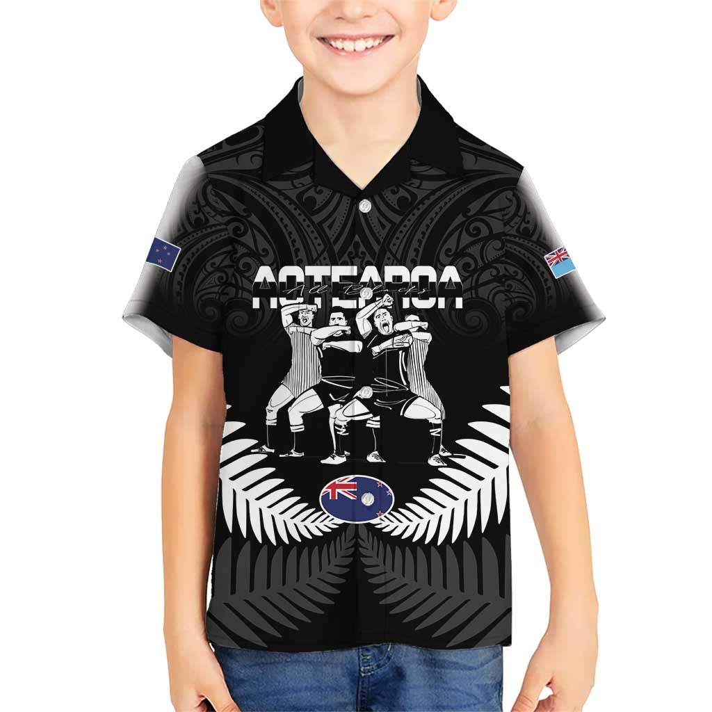 New Zealand And Fiji Tapa Rugby Hawaiian Shirt Haka Dance Mix Cibi Dance Together LT14 - Polynesian Pride