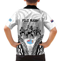 New Zealand And Fiji Tapa Rugby Hawaiian Shirt Haka Dance Mix Cibi Dance Together LT14 - Polynesian Pride