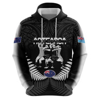 New Zealand And Fiji Tapa Rugby Zip Hoodie Haka Dance Mix Cibi Dance Together LT14 - Polynesian Pride