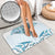 New Zealand Manta Ray Tattoo Bathroom Set Aotearoa Maori Haehae Paua Shell - Polynesian Pride