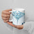 New Zealand Manta Ray Tattoo Ceramic Mug Aotearoa Maori Haehae Paua Shell - Polynesian Pride