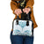 New Zealand Manta Ray Tattoo Shoulder Handbag Aotearoa Maori Haehae Paua Shell - Polynesian Pride
