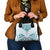 New Zealand Manta Ray Tattoo Shoulder Handbag Aotearoa Maori Haehae Paua Shell - Polynesian Pride