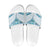 New Zealand Manta Ray Tattoo Slide Sandals Aotearoa Maori Haehae Paua Shell - Polynesian Pride