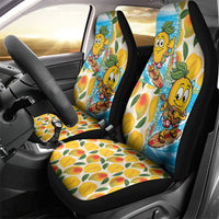 Aloha Hawaii Summer Car Seat Cover Hawaiian Lei Surfing Mango Palaka Motifs