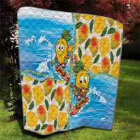 Aloha Hawaii Summer Quilt Hawaiian Lei Surfing Mango Palaka Motifs