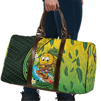 Hawaii Surfing Mango Travel Bag Manako Polynesian Fish Hook