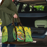 Hawaii Surfing Mango Travel Bag Manako Polynesian Fish Hook