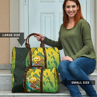 Hawaii Surfing Mango Travel Bag Manako Polynesian Fish Hook