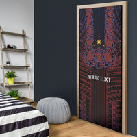 Filipino Barong Tagalog Inspired Personalised Door Cover Mabuhay Philippines Festival Polynesian Pattern LT14 - Polynesian Pride