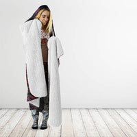 Filipino Barong Tagalog Inspired Hooded Blanket Mabuhay Philippines Festival Polynesian Pattern LT14 - Polynesian Pride