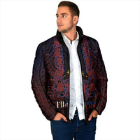 Filipino Barong Tagalog Inspired Personalised Padded Jacket Mabuhay Philippines Festival Polynesian Pattern LT14 - Polynesian Pride