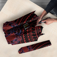 Filipino Barong Tagalog Inspired Umbrella Mabuhay Philippines Festival Polynesian Pattern LT14 - Polynesian Pride