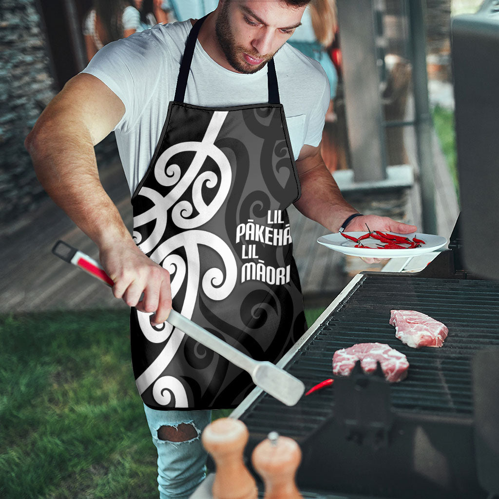 Lil Pakeha Lil Maori New Zealand Apron Kiwi Proud Mangopare Pattern LT14 - Polynesian Pride