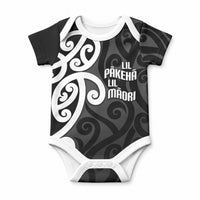 Lil Pakeha Lil Maori New Zealand Baby Onesie Kiwi Proud Mangopare Pattern