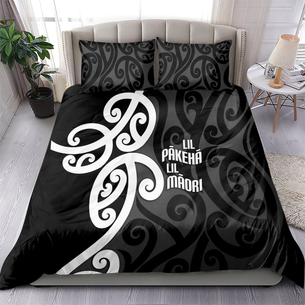 Lil Pakeha Lil Maori New Zealand Bedding Set Kiwi Proud Mangopare Pattern LT14 - Polynesian Pride