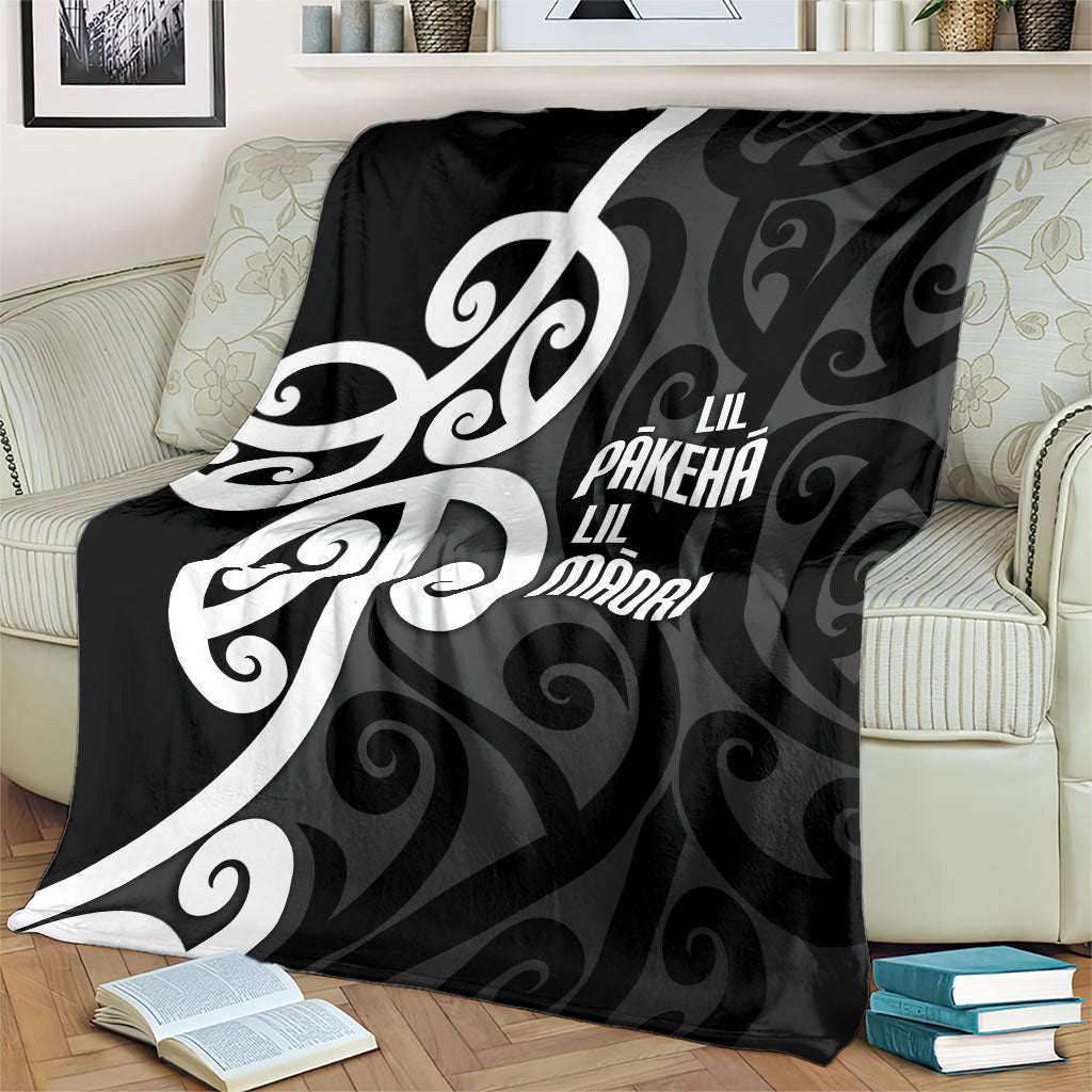 Lil Pakeha Lil Maori New Zealand Blanket Kiwi Proud Mangopare Pattern LT14 - Polynesian Pride