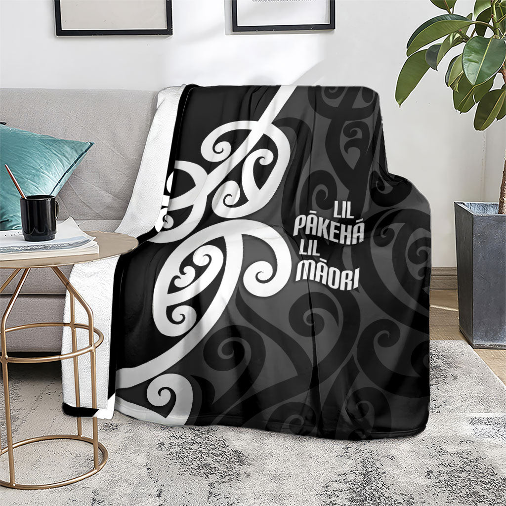 Lil Pakeha Lil Maori New Zealand Blanket Kiwi Proud Mangopare Pattern LT14 - Polynesian Pride