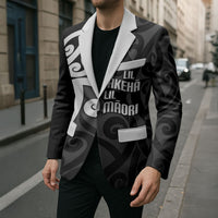 Lil Pakeha Lil Maori New Zealand Blazer Kiwi Proud Mangopare Pattern LT14 - Polynesian Pride